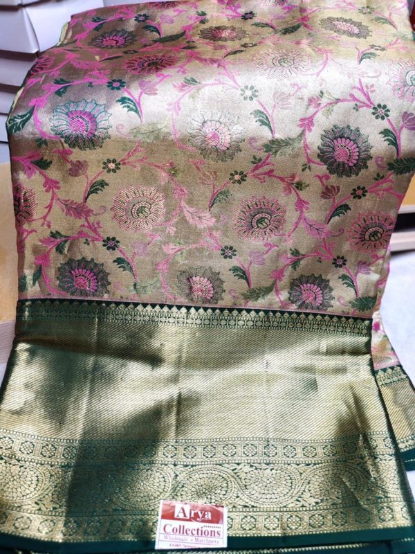 100% silk mark certified kanjivaram pattu saree 
80% offer sarees