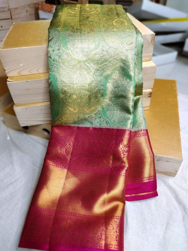 100% silk mark certified kanjivaram pattu saree 
80% offer sarees