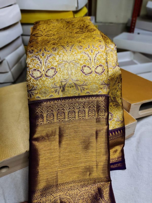 100% silk mark certified kanjivaram pattu saree 
80% offer sarees