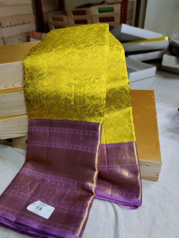 100% silk mark certified kanjivaram pattu saree 
80% offer sarees