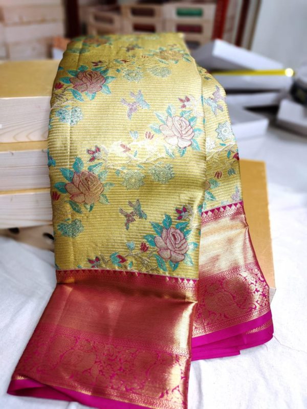 100% silk mark certified kanjivaram pattu saree 
80% offer sarees
