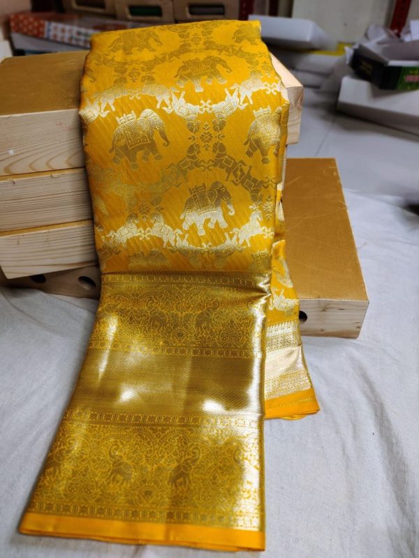100% silk mark certified kanjivaram pattu saree 
80% offer sarees