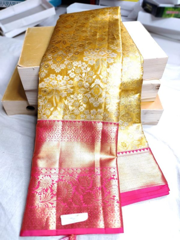 100% silk mark certified kanjivaram pattu saree 
80% offer sarees