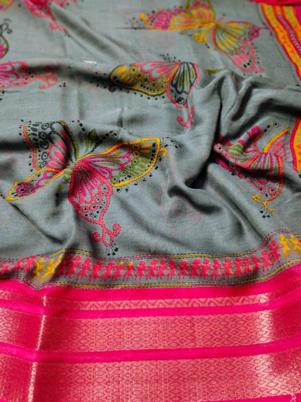 Shiffon Georgette saree