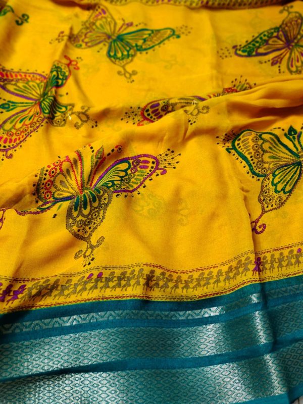 Shiffon Georgette saree