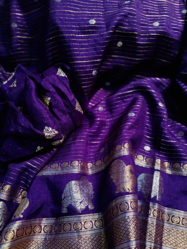Rawmango silk saree