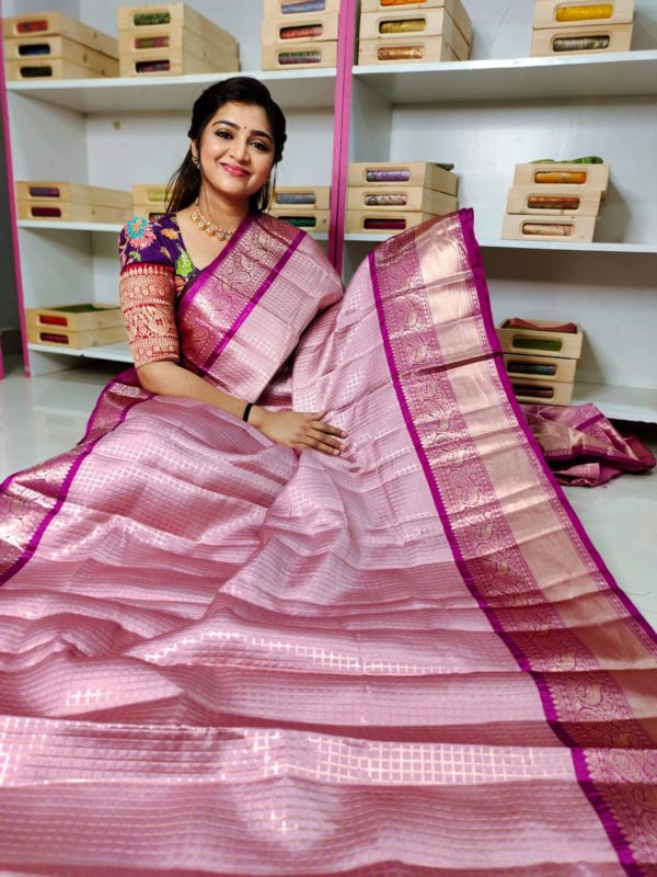 Soft banarasi silk saree