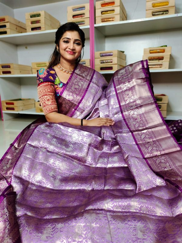 Soft banarasi silk saree
