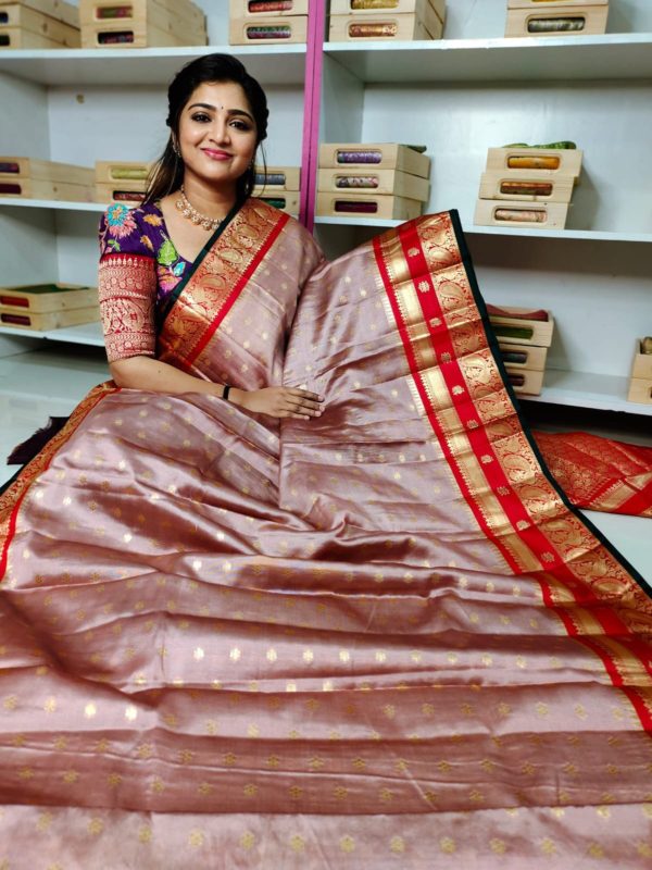 Soft banarasi silk saree