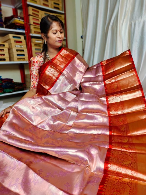 Soft banarasi silk saree