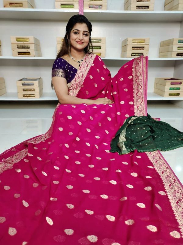 50% Kaddy Georgette sarees