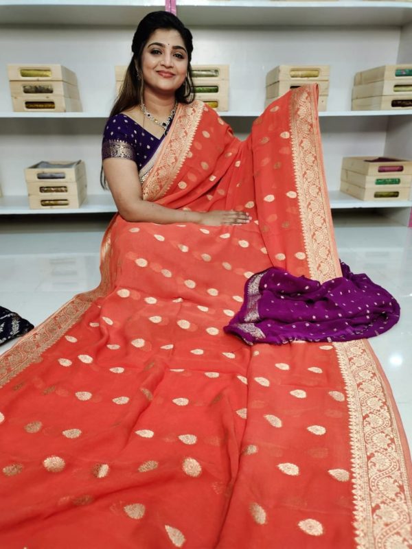 50% Kaddy Georgette sarees