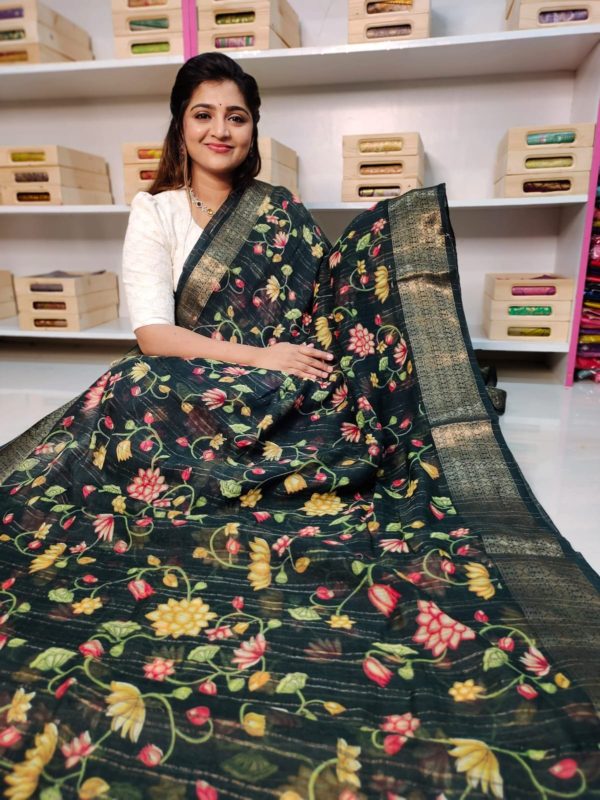 Dola crep silk sarees