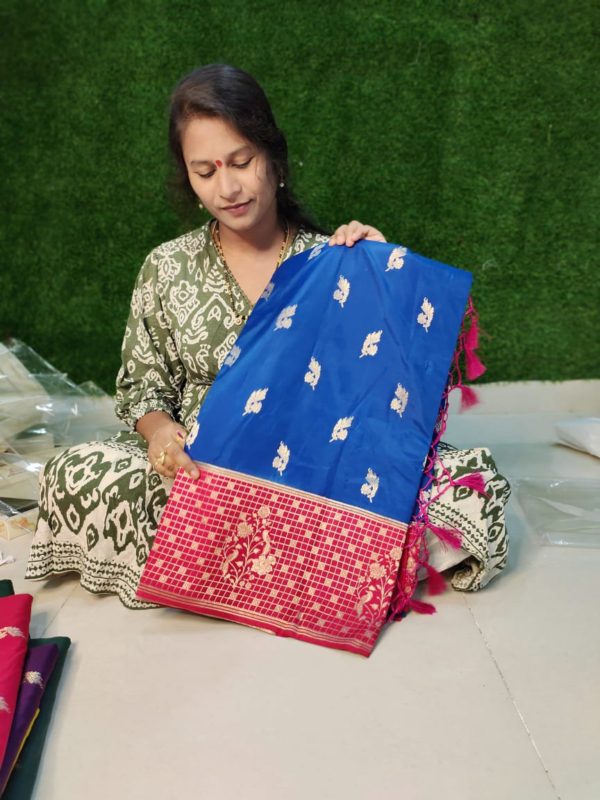 Banarasi chiniya silk saree