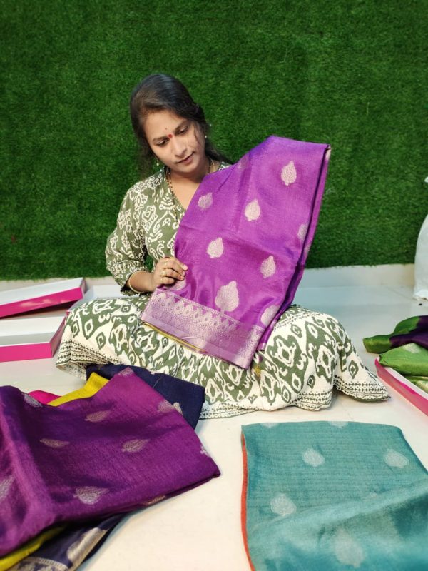 Zute silk saree