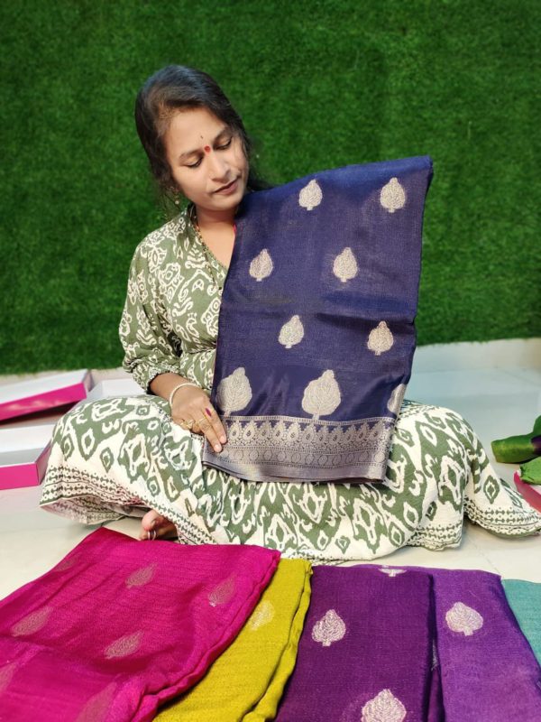 Zute silk saree