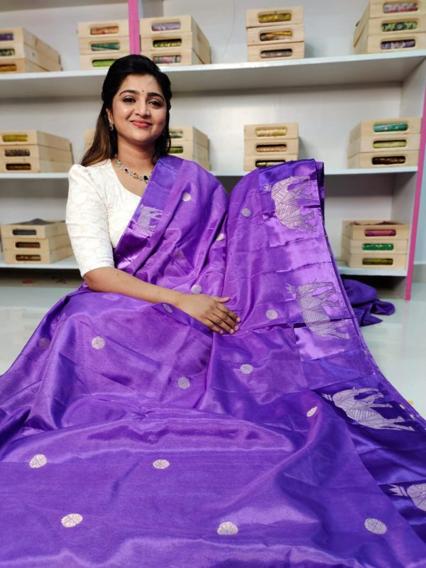 Raw mango silk sarees