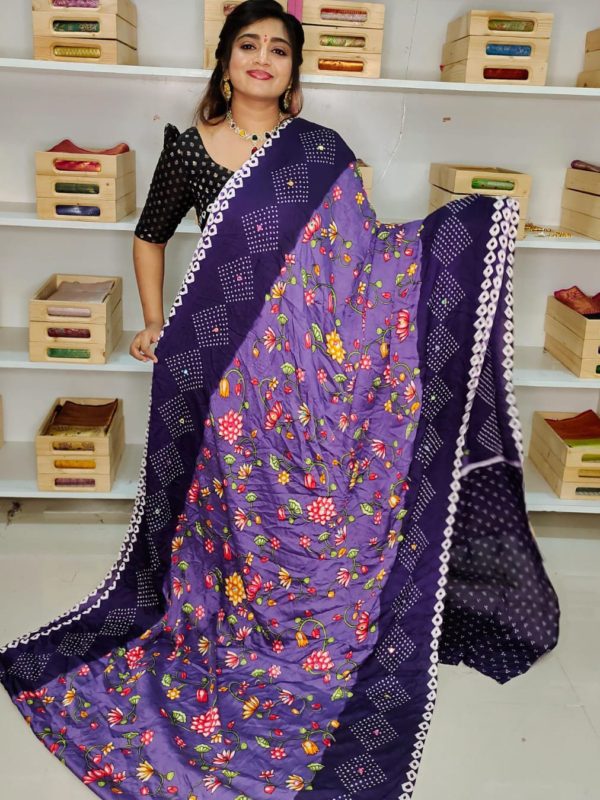 Crep dola silk sarees