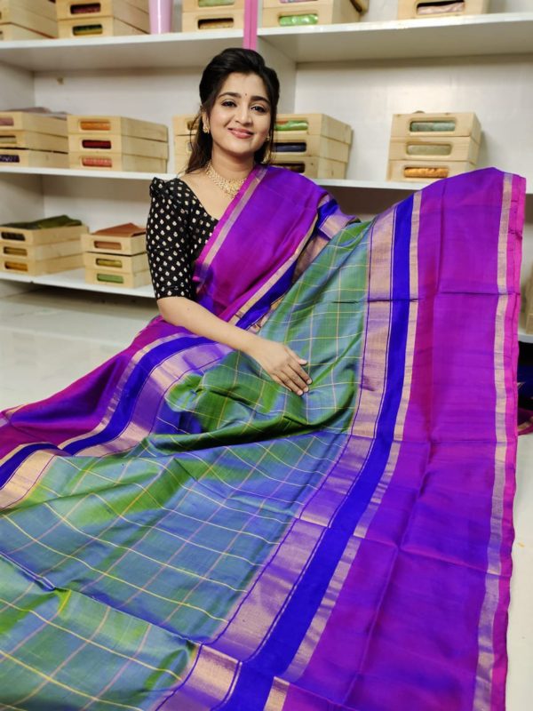 100% Silk mark certified kanjivaram pattu saree