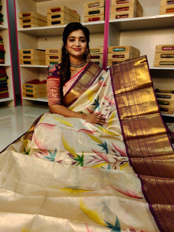 Tishu kanchi silk sarees