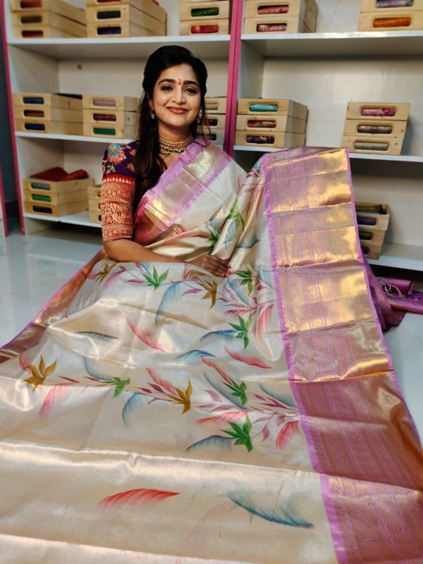 Tishu kanchi silk sarees