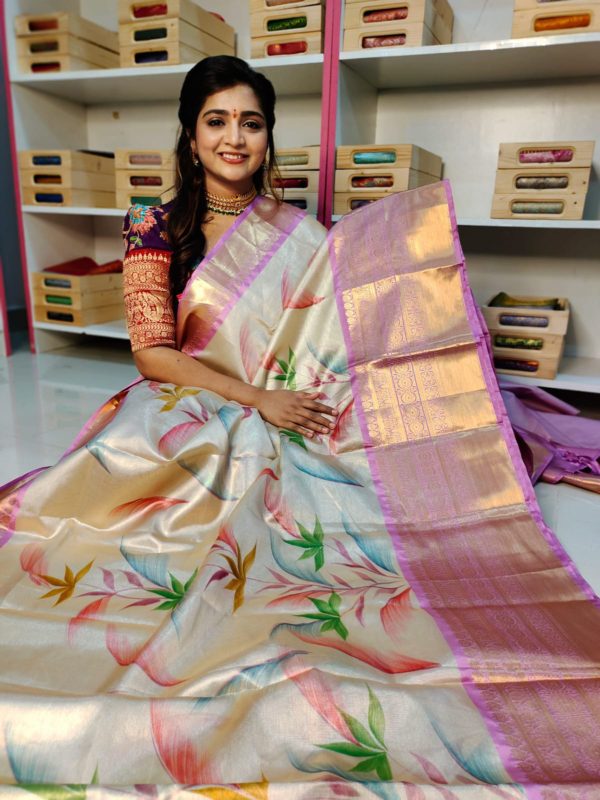 Tishu kanchi silk sarees