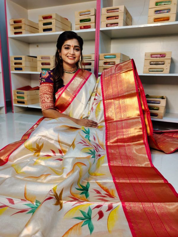 Tishu kanchi silk sarees