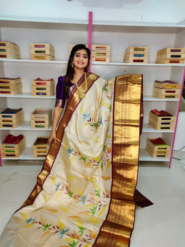 Tishu kanchi silk sarees