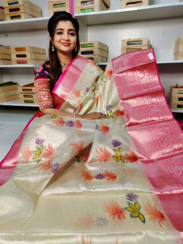 Tishu kanchi silk sarees