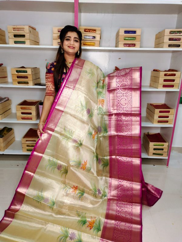 Tishu kanchi silk sarees