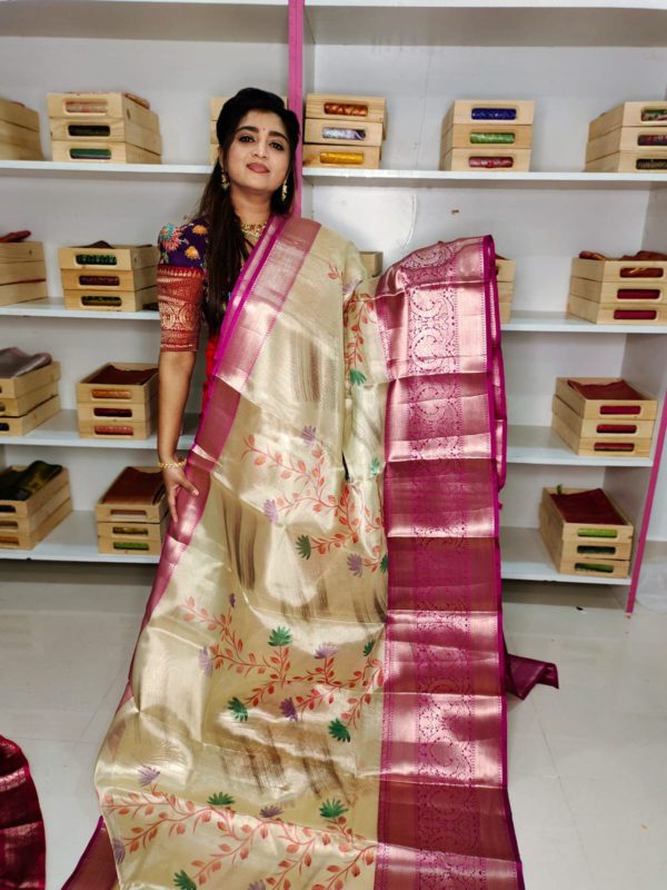 Tishu kanchi silk sarees