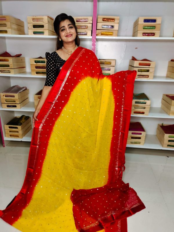 Shiffon Georgette sarees