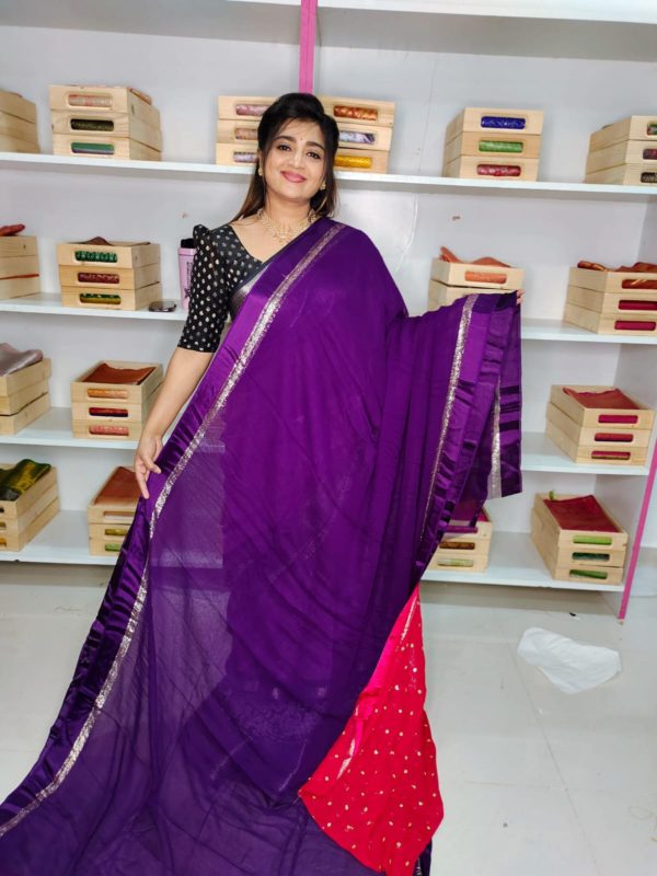Shiffon Georgette sarees
