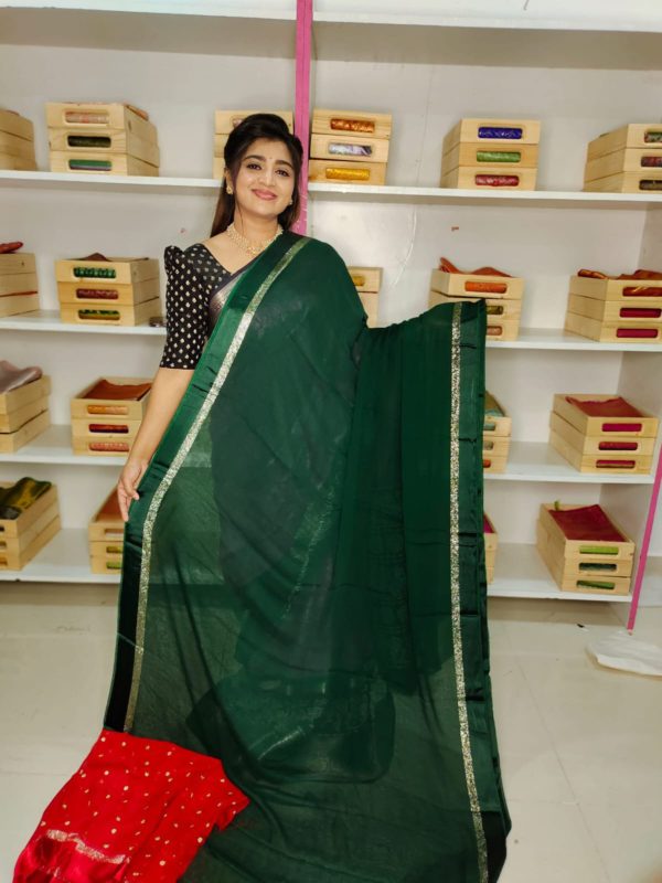 Shiffon Georgette sarees