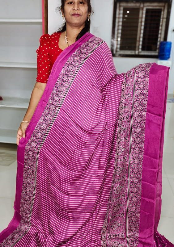 Modal silk sarees