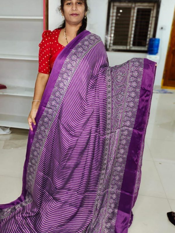 Modal silk sarees