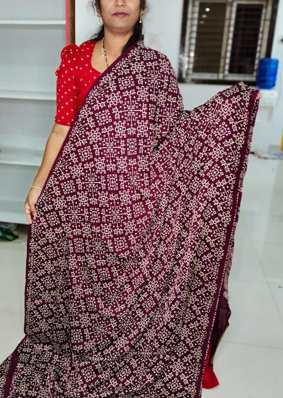 Modal silk sarees