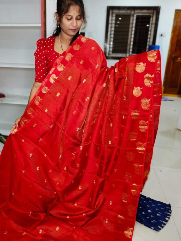 Pure raw mango silk