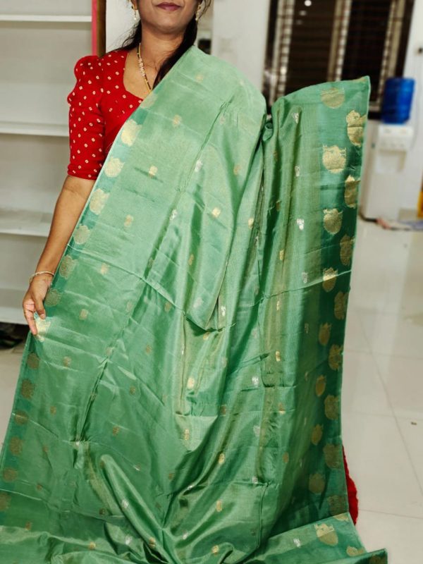 Pure raw mango silk