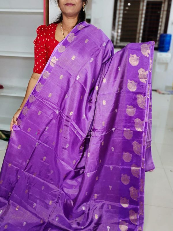 Pure raw mango silk