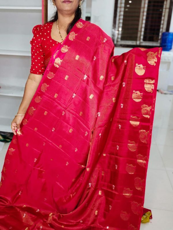 Pure raw mango silk