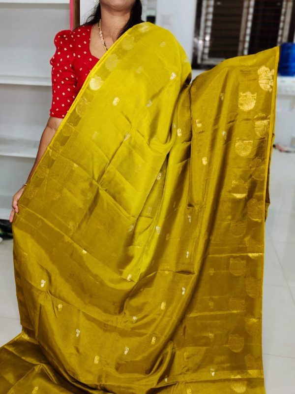 Pure raw mango silk