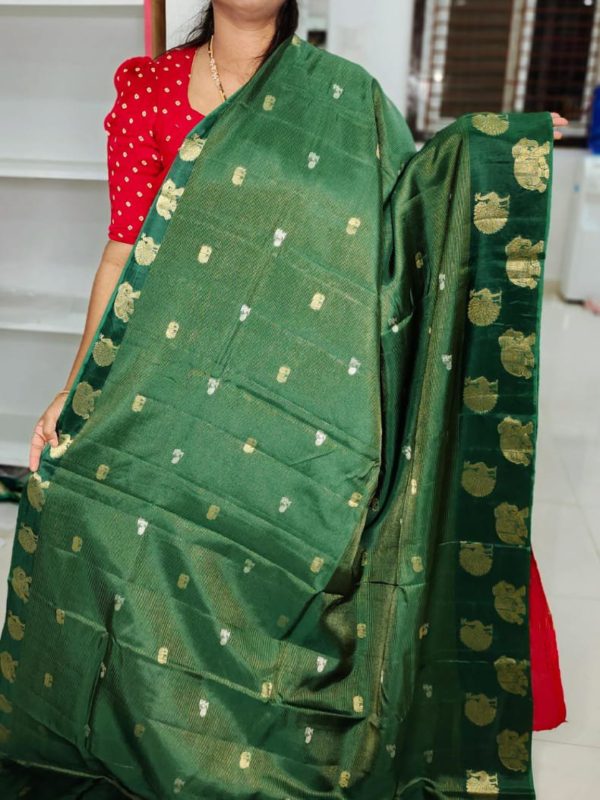Pure raw mango silk