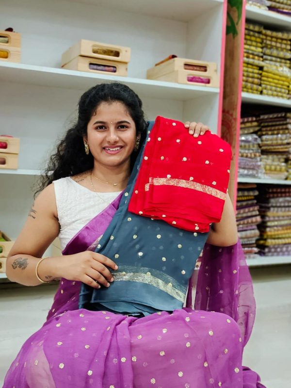 Shiffon Georgette saree