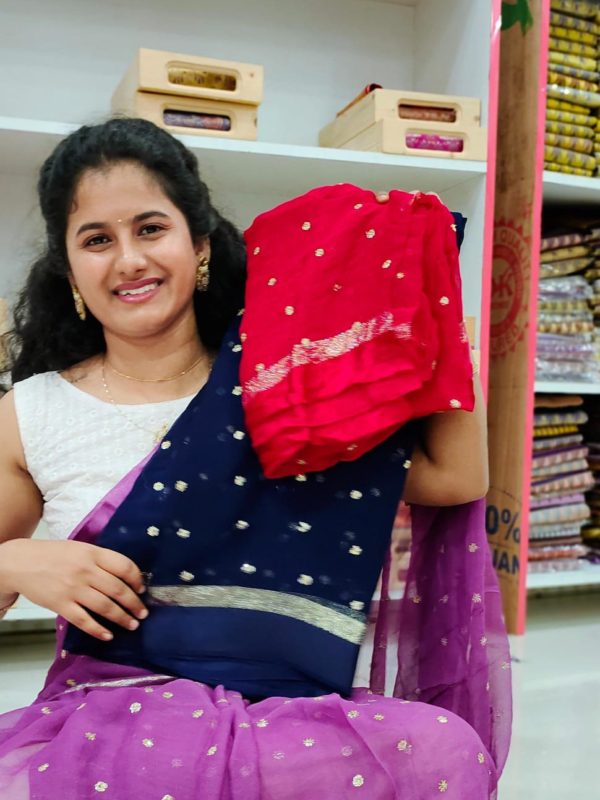 Shiffon Georgette saree