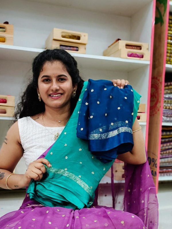 Shiffon Georgette saree