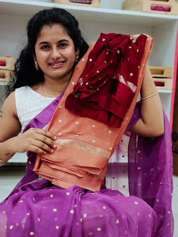 Shiffon Georgette saree