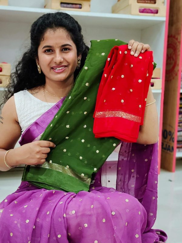 Shiffon Georgette saree