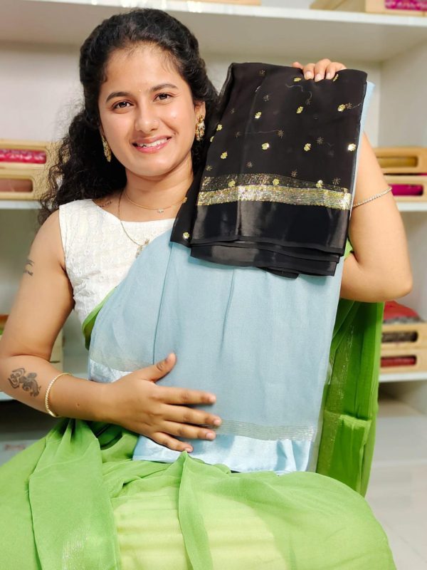 Shiffon Georgette saree