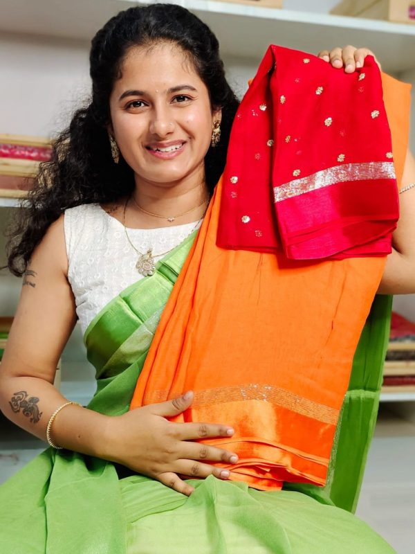 Shiffon Georgette saree